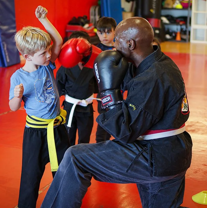 Preschool self-defense in El Cajon at James Martial Arts Academy